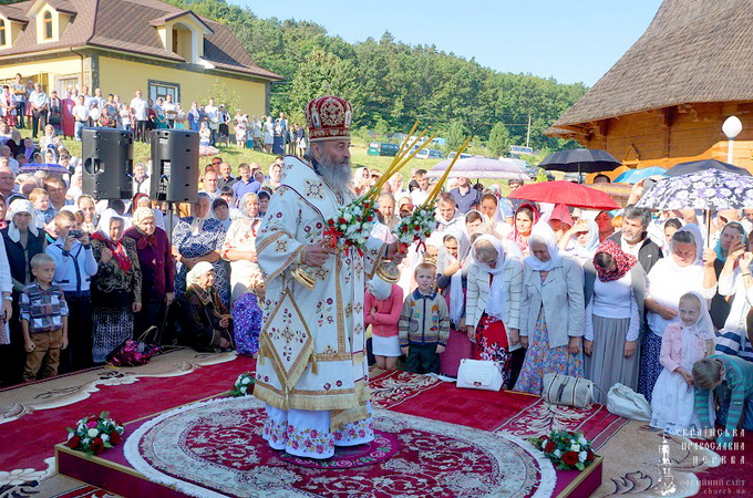 Предстоятель УПЦ возглавил престольный праздник в храме детского оздоровительного центра 