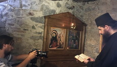 На Афоні зняли першу частину українського фільму про святого Паїсія Величковського