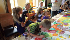 В Кировоградской епархии УПЦ прихожане нарисовали Преображение Господне