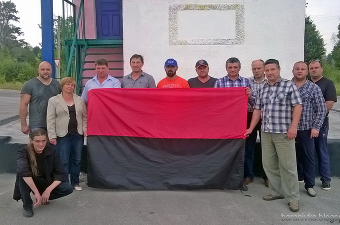 В Баранівці зафарбували образ Іісуса Христа за сепаратизм та належність до