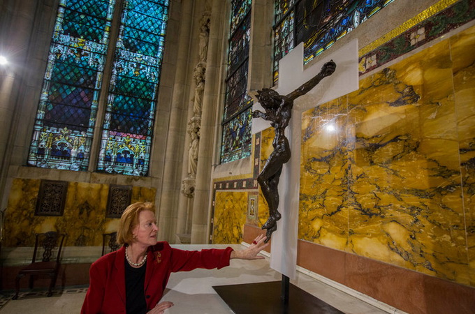 Scandalous crucifix of
