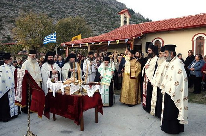 В Греції освятили ще один храм на честь преподобного Паїсія Святогорця