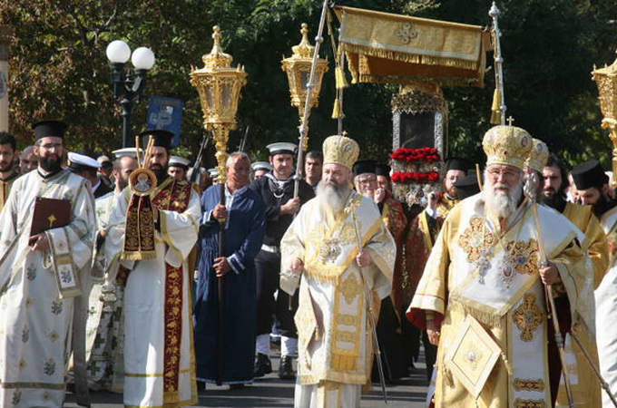На Керкірі молитовно вшанували пам'ять святителя Спиридона Триміфунтського (ВІДЕО)