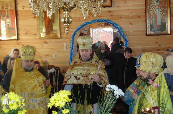 Громада УПЦ села Ходоси, вигнана Київським патріархатом, відзначила престольне свято у новому храмі