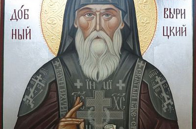 На іконі преподобного Серафима Вирицького проявився нерукотворний Терновий Вінець
