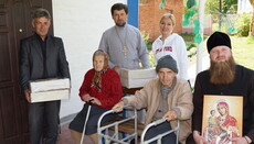 Киевская Лавра поздравила героев-фронтовиков Великой Отечественной 