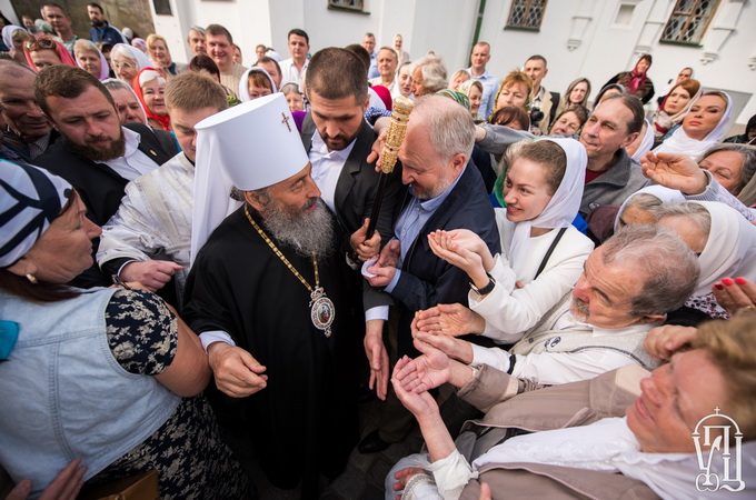Предстоятель УПЦ: Благодать Божа дається тому, хто прагне стати краще (ВІДЕО)