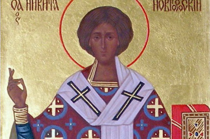 27 мая Церковь чтит святителя Никиту, епископа Новгородского, затворника Печерского