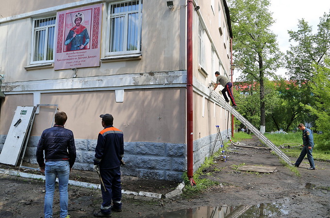 Православний храм вцілів під час масштабної пожежі в Іркутську