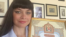  Ксенія Симонова створила пісочну анімацію в честь Луки Кримського (ВІДЕО)
