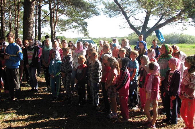 На Волыни юные паломники посетили Чарторийскую обитель (ФОТО)