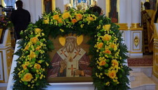 В Вышенском монастыре прошли торжества в честь 15-летия перенесения мощей святителя Феофана Затворника (ФОТО)