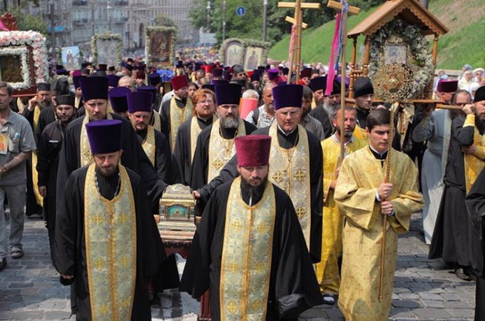 11 чудотворних ікон Божої Матері візьмуть участь у молебні на Володимирській гірці
