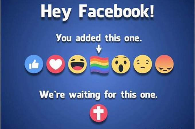 Християни просять Facebook додати лайк у вигляді хреста