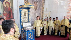 Мощи «патриарха монахов» преподобного Антония Великого встретили в Бухаресте