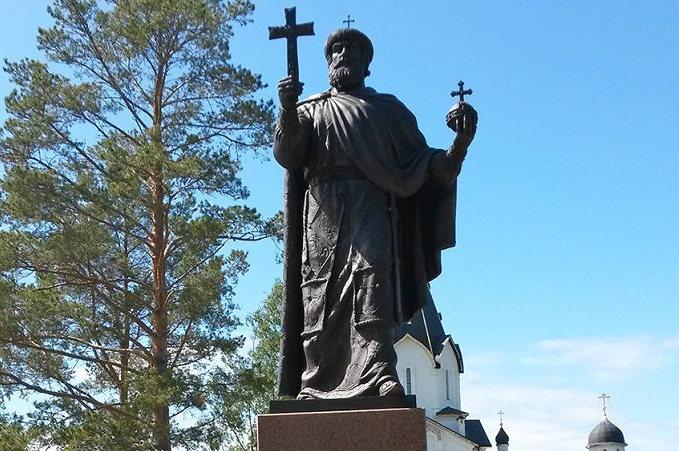 У Валаамському монастирі встановлено пам'ятник князю Володимиру