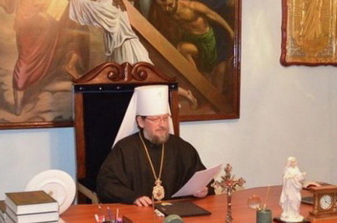 Предстоятель УПЦ привітав митрополита Сарненського Анатолія з 60-річчям