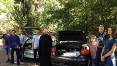 Молодь Одеської єпархії привітала хворих на СНІД зі святом Преображення