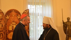 Кардинал Паролин и митрополит Иларион обсудили дискриминацию УПЦ