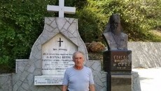 Пенсіонер за два місяці доїхав на велосипеді до Афону з Мінська