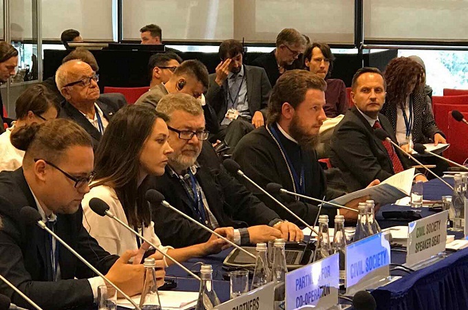 Bishop Viсtor (Kotsaba) reports to OSCE on infringement of rights of UOC believers