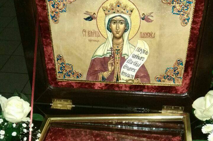 У Запоріжжі намагались викрасти мощі великомучениці Параскеви Іконійської