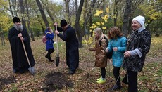 Клірики Запорізької єпархії УПЦ взяли участь в етноприродній акції 