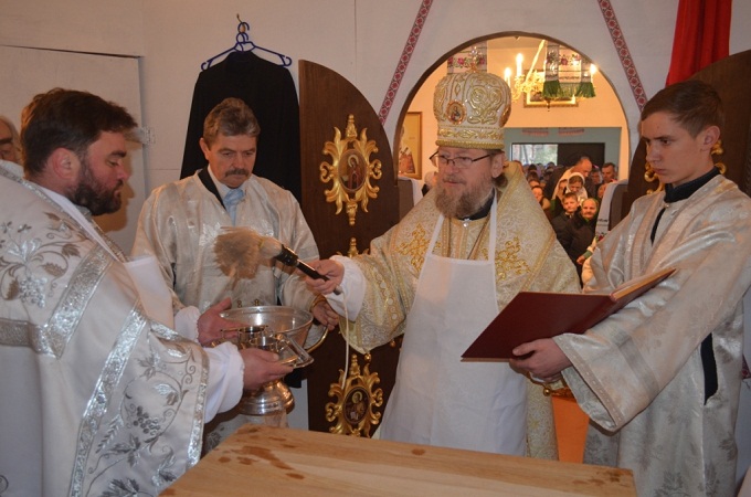 На Поліссі освятили новий храм