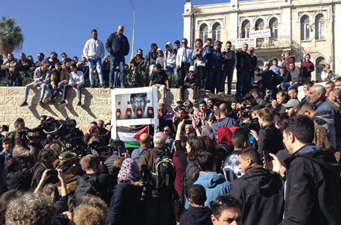 В Иерусалиме полиция разогнала митингующих, кричавших «Аллах акбар!»