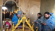 На Одещині у відбудованому храмі УПЦ відбулося перше за століття богослужіння