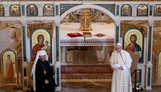 Папа Франциск помолився Князю Миру, аби замовкла зброя в Україні
