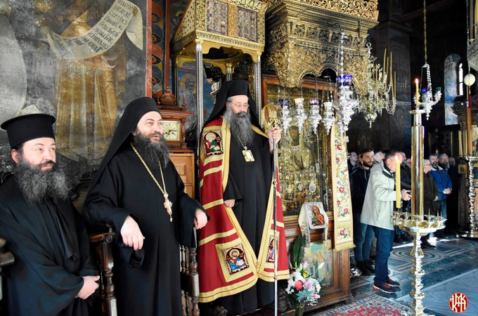 Афонські ченці вшанували пам'ять найвідомішого сербського святого (ФОТО)