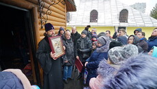 Архиепископ Филарет поддержал общину храма, подожженного радикалами