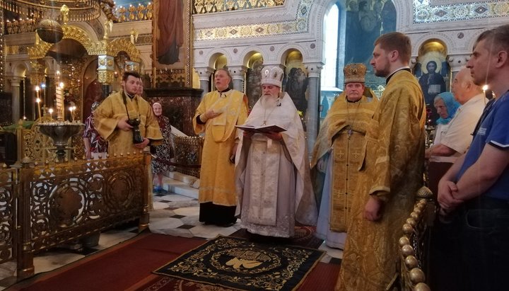 «Епископ» Васильковский УПЦ КП Андрей Маруцак. Фото: Facebook-страница Иоасафа Шибаева
