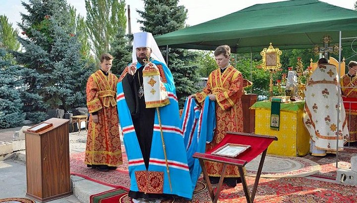 Митрополит Горловский и Славянский Митрофан. Фото: Горловская и Славянская епархия УПЦ