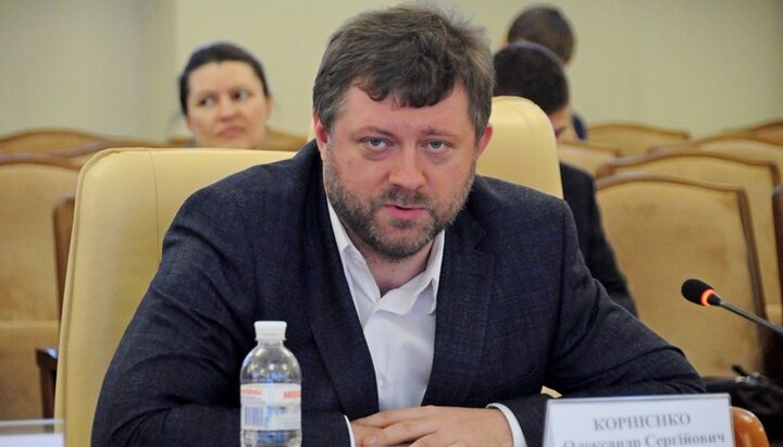 Глава партии «Слуга народа» Александр Корниенко. Фото: пресс-служба Минрегиона