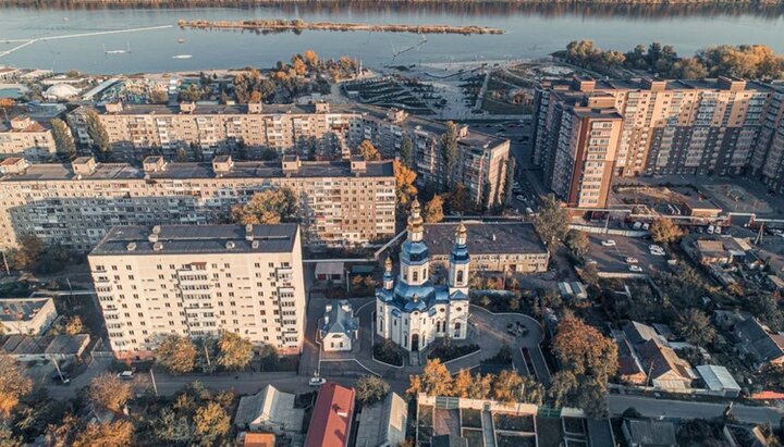 Храм-памятник в честь иконы «В скорбех и печалех Утешение» в Днепре. Фото: eparhia.dp.ua