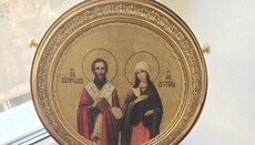 У Києві перебувають мощі мучеників Кіпріана та Іустини