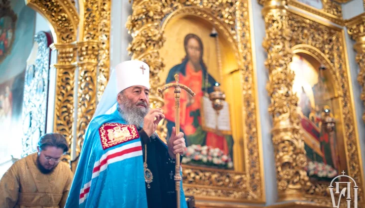 Предстоятель УПЦ. Фото: news.church.ua