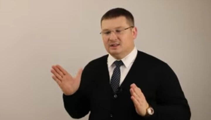 Юрист Александр Красовицкий. Фото: скриншот видео YouTube-канала «Перший Козацький»