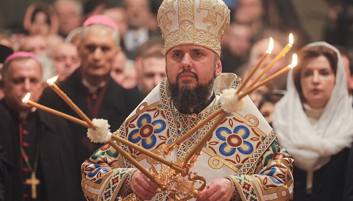 Руководитель ПЦУ Епифаний Думенко. Фото: uk.wikipedia.org