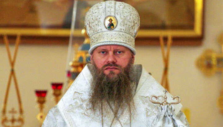 The “head of the Berdiansk Eparchy" Bishop Luke (Volchkov) of the ROC. Photo: the website of the Iskitim Eparchy