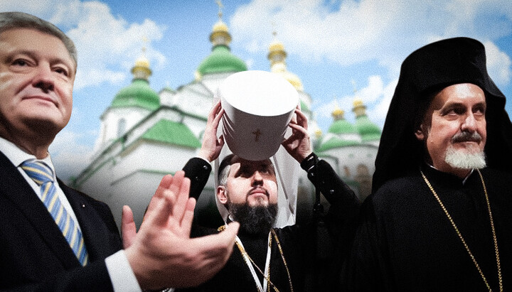 Dumenko trying on a "primatial" klobuk. Photo: UOJ