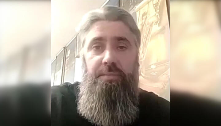 Archpriest Georgy Pogranichny. Photo: a video screenshot of the Telegram channel "Dozor on KozakTV1"
