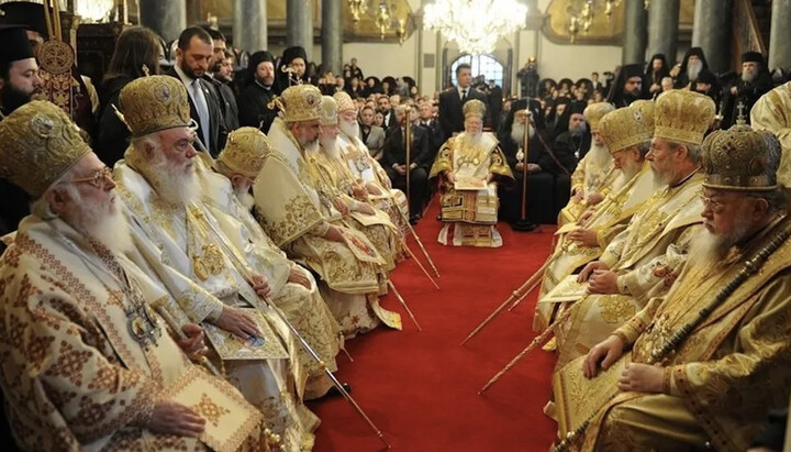 Предстоятели Поместных Церквей на Фанаре. Фото: pronews.gr