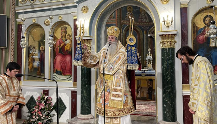 Μητροπολίτης Πειραιώς Σεραφείμ. Φωτογραφία: orthodoxianewsagency