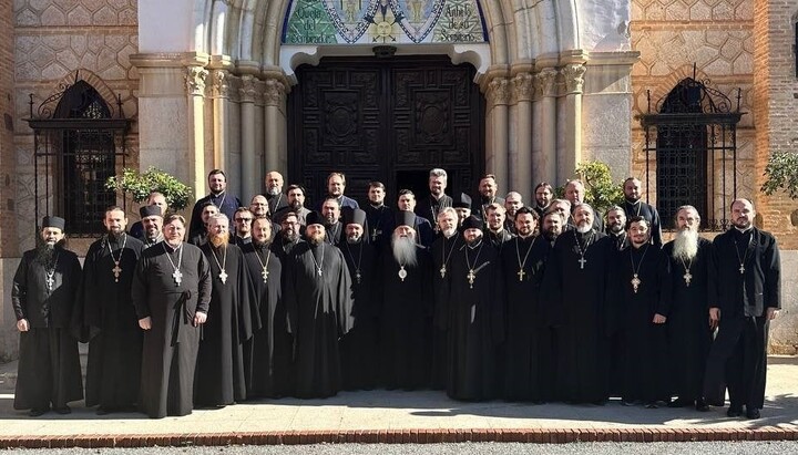 Clergymen of the Western European Vicariate of the Ukrainian Orthodox Church. Photo: vzcz.church.ua