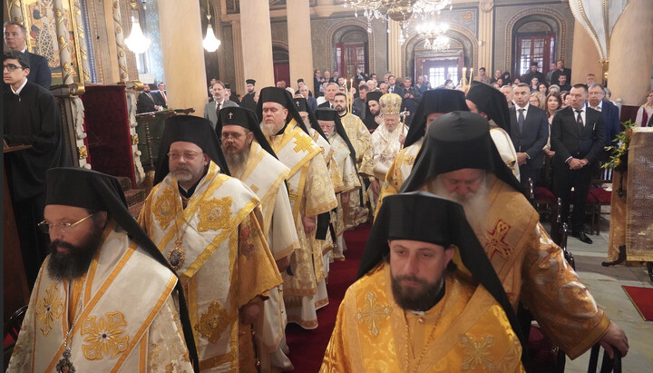 Service in Istanbul with the participation of "hierarchs" of the OCU. Photo: ec-patr.org