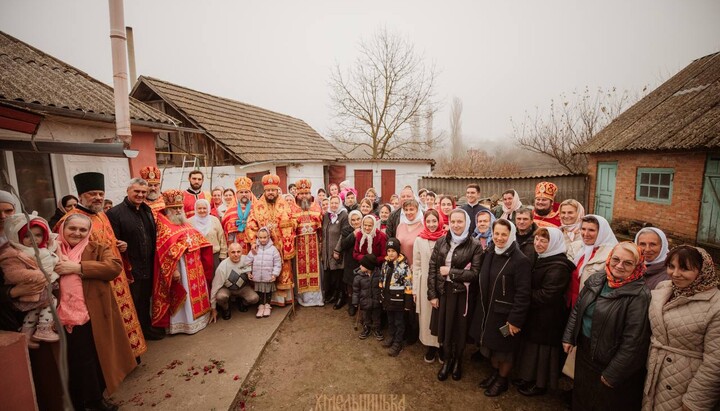 Престольный праздник Димитровского прихода в селе Шпичинцы. Фото: Хмельницкая епархия