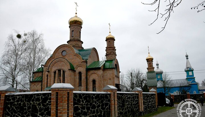 Іллінський храм УПЦ у селі Чарторийськ. Фото: Волинська єпархія